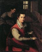 Lavinia Fontana Self-Portrait oil painting artist